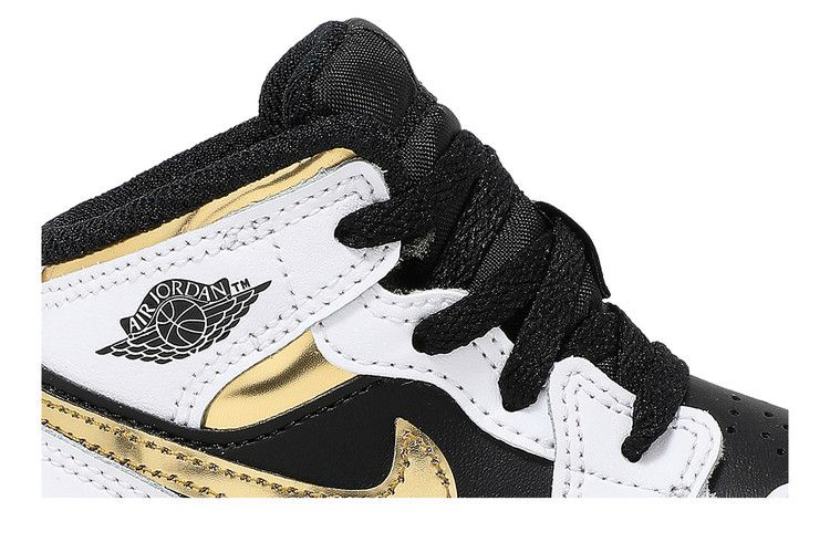 Кроссовки Air Jordan 1 Mid TD 'White Gold'