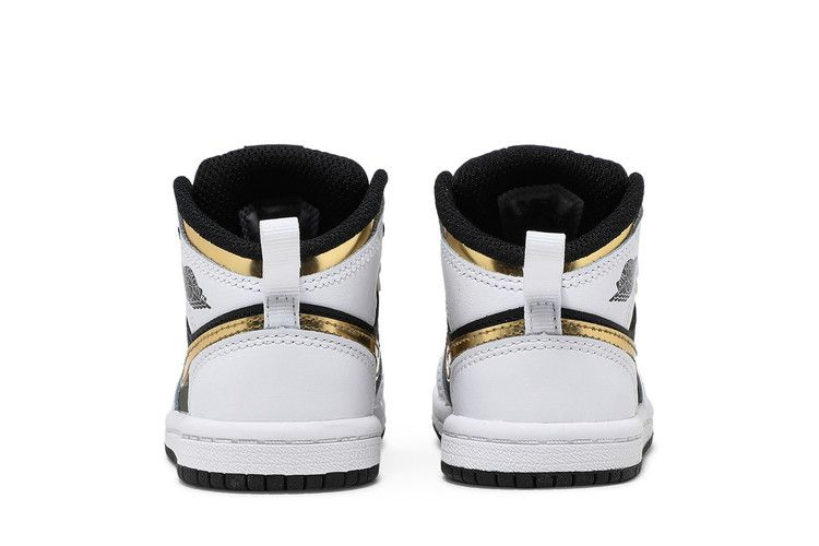Кроссовки Air Jordan 1 Mid TD 'White Gold'