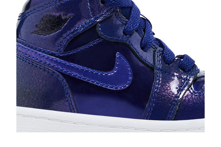 Кроссовки Air Jordan 1 Retro Hi TD 'Deep Royal Blue'