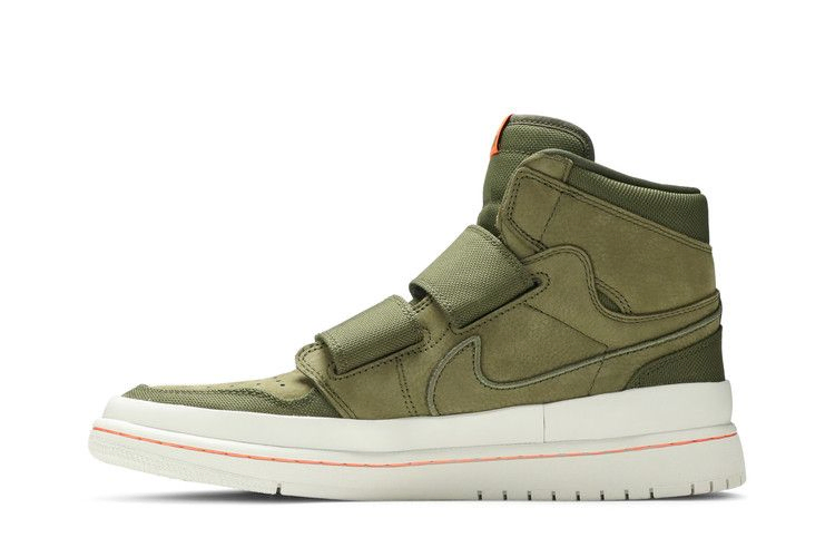 Кроссовки Air Jordan 1 Retro High Double Strap 'Olive Canvas'