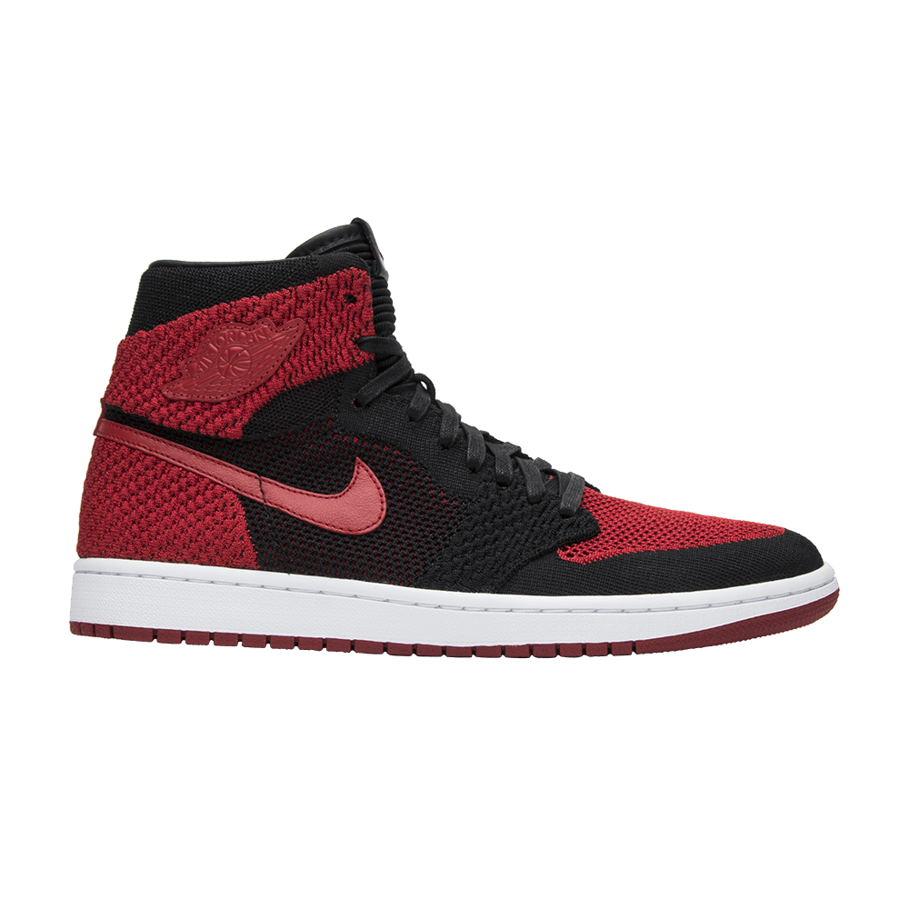Кроссовки Air Jordan 1 Retro High OG Flyknit 'Bred'