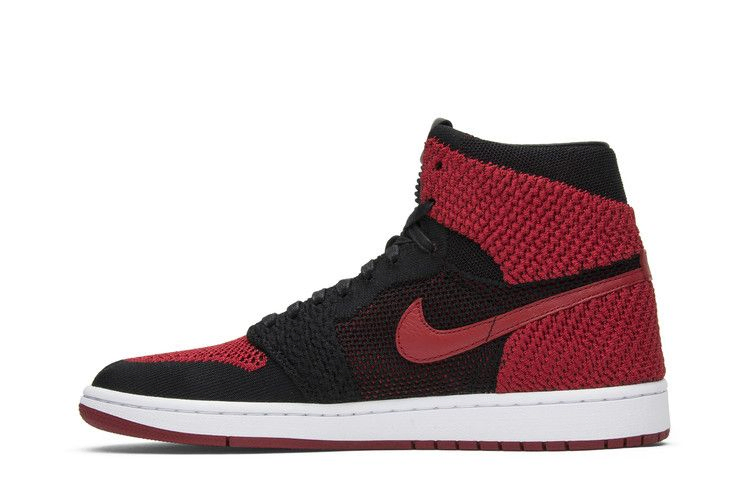 Кроссовки Air Jordan 1 Retro High OG Flyknit 'Bred'
