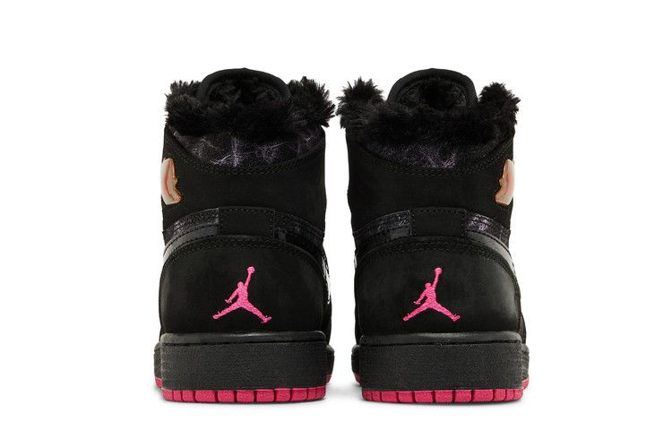 Кроссовки Air Jordan 1 Retro High Prem GS 'Black Vivid Pink'