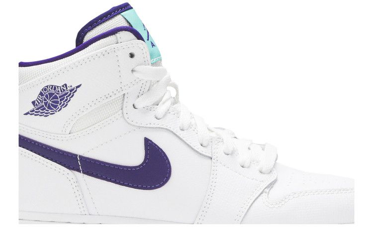 Кроссовки Air Jordan 1 Retro High GG 'White Court Purple'