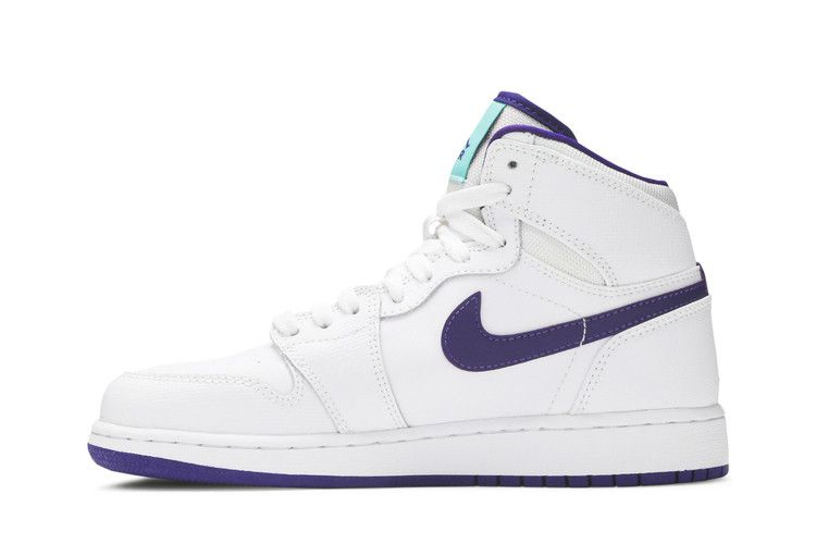 Кроссовки Air Jordan 1 Retro High GG 'White Court Purple'