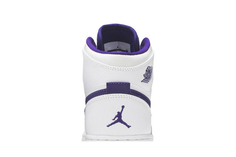 Кроссовки Air Jordan 1 Retro High GG 'White Court Purple'
