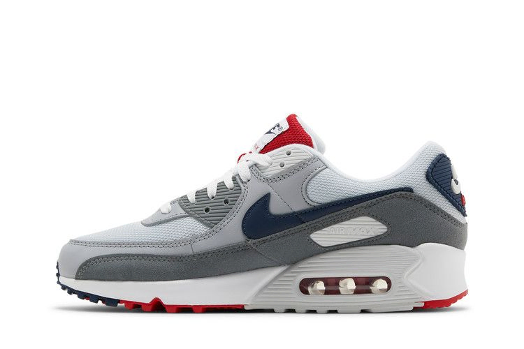 Кроссовки Nike Air Max 90 'USA 2021 - Pure Platinum'
