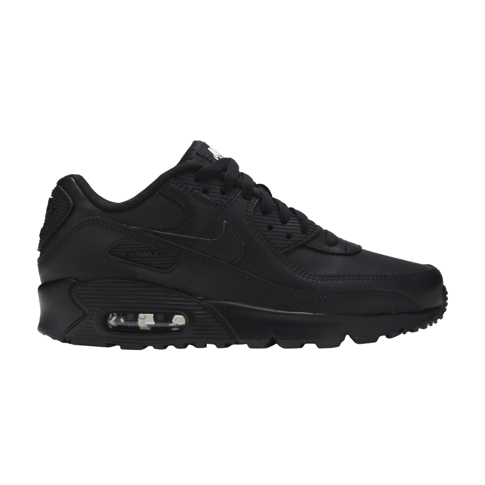 Кроссовки Nike Air Max 90 GS 'Triple Black' 2020