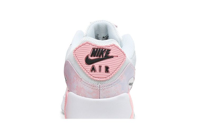 Кроссовки Nike Air Max 90 GS 'White Pink Tie-Dye'