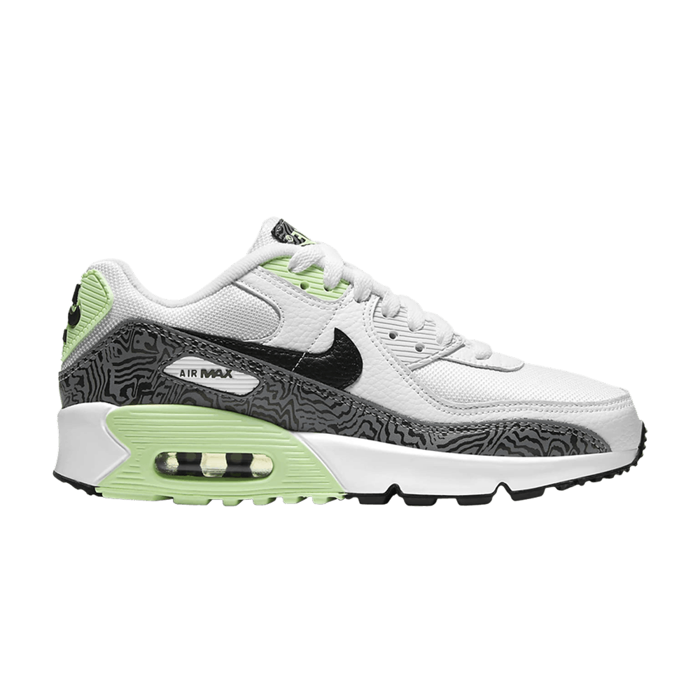 Кроссовки Nike Air Max 90 GS 'White Vapor Green'