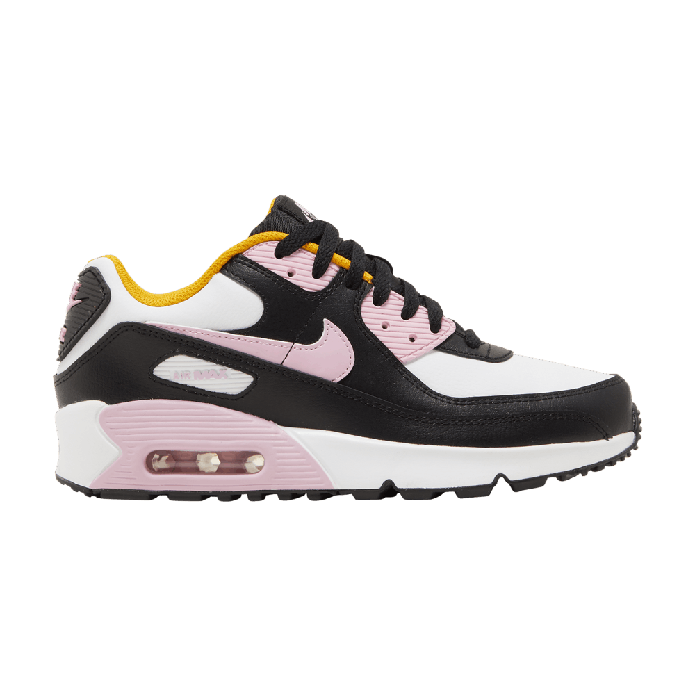Кроссовки Nike Air Max 90 Leather GS 'Black Light Arctic Pink'