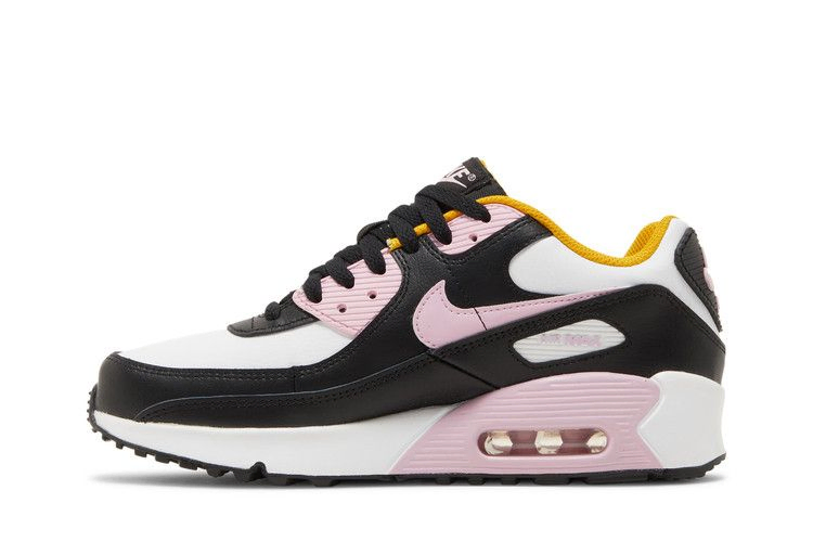 Кроссовки Nike Air Max 90 Leather GS 'Black Light Arctic Pink'