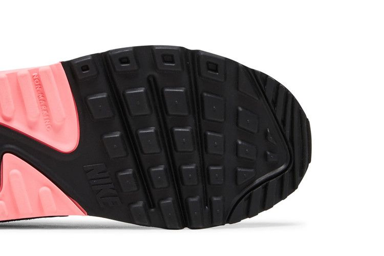 Кроссовки Nike Air Max 90 Leather GS 'Black Sunset Pulse'