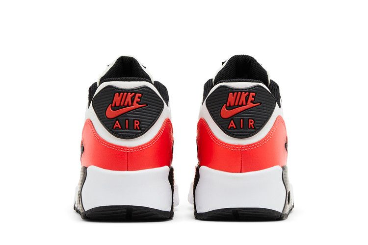 Кроссовки Nike Air Max 90 Leather GS 'Chrome Yellow Black Crimson'