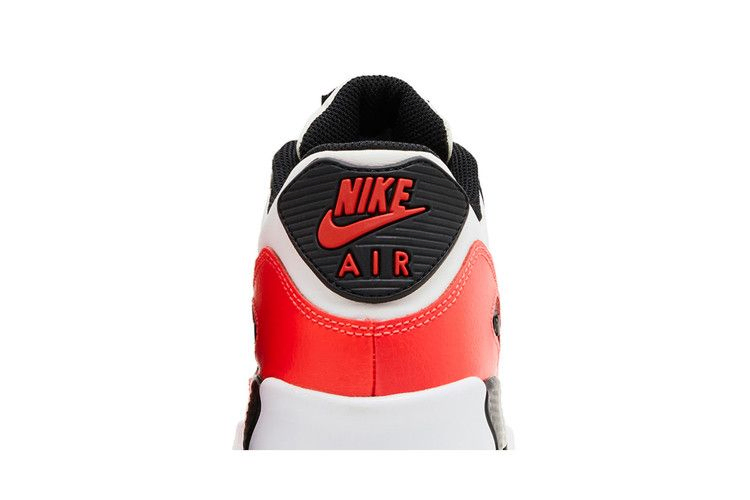 Кроссовки Nike Air Max 90 Leather GS 'Chrome Yellow Black Crimson'