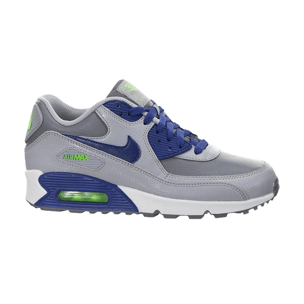 Кроссовки Nike Air Max 90 Leather GS 'Cool Grey Blue'