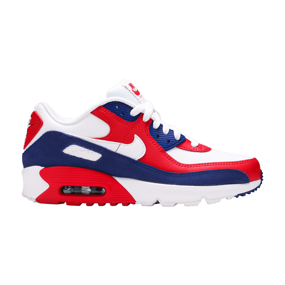 Кроссовки Nike Air Max 90 Leather GS 'USA 2020'