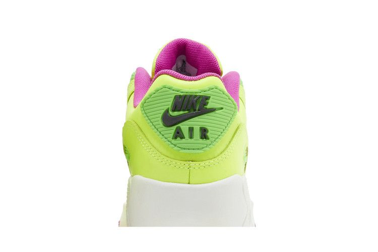 Кроссовки Nike Air Max 90 Leather GS 'Volt Fire Pink'