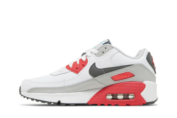 Кроссовки Nike Air Max 90 Leather GS 'White Chlorine Blue'
