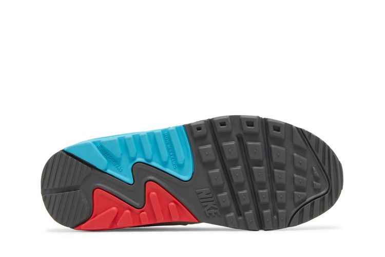 Кроссовки Nike Air Max 90 Leather GS 'White Chlorine Blue'