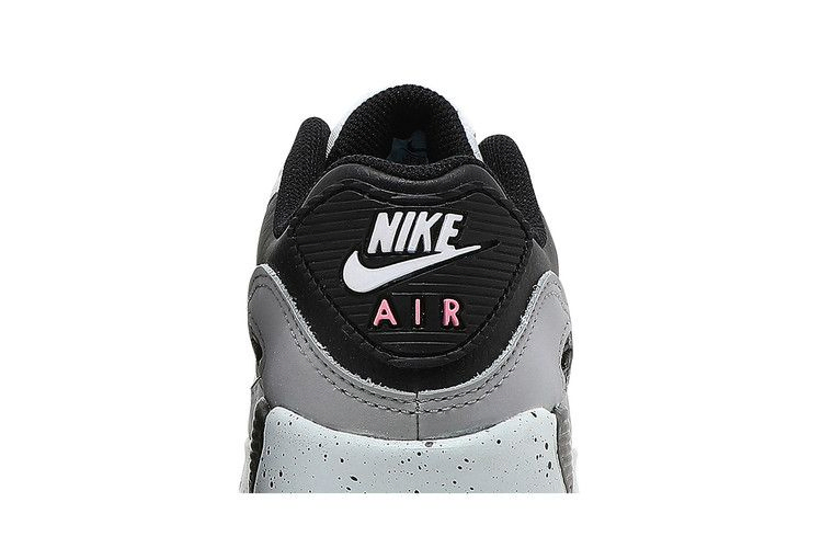 Кроссовки Nike Air Max 90 Leather GS 'White Turf Orange Speckled'