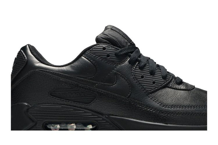 Кроссовки Nike Air Max 90 Leather 'Triple Black'