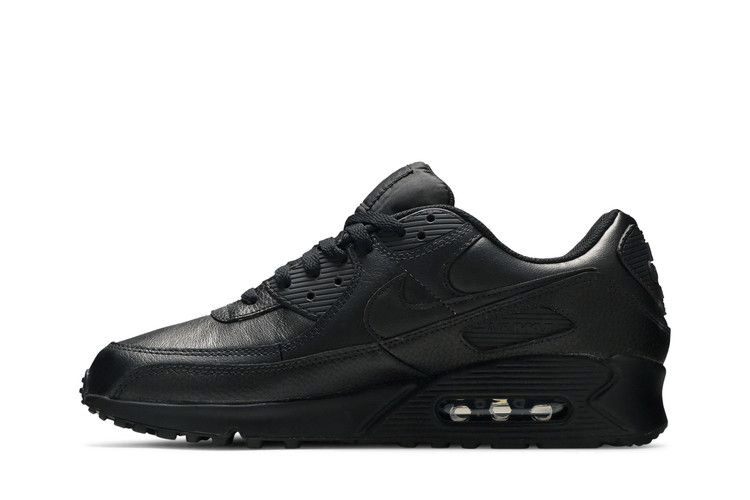 Кроссовки Nike Air Max 90 Leather 'Triple Black'
