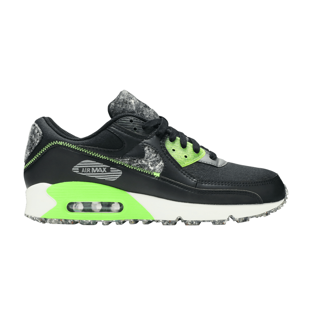Кроссовки Nike Air Max 90 M2Z2 'Recycled Wool Pack - Black Electric Green'