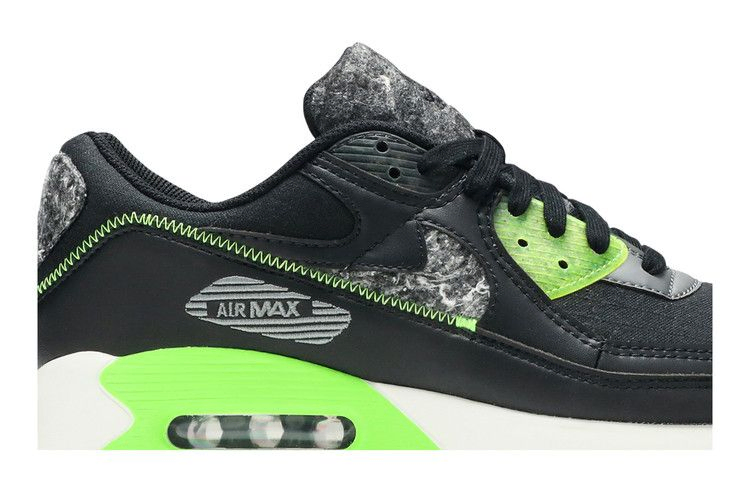 Кроссовки Nike Air Max 90 M2Z2 'Recycled Wool Pack - Black Electric Green'