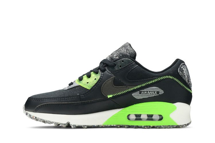 Кроссовки Nike Air Max 90 M2Z2 'Recycled Wool Pack - Black Electric Green'
