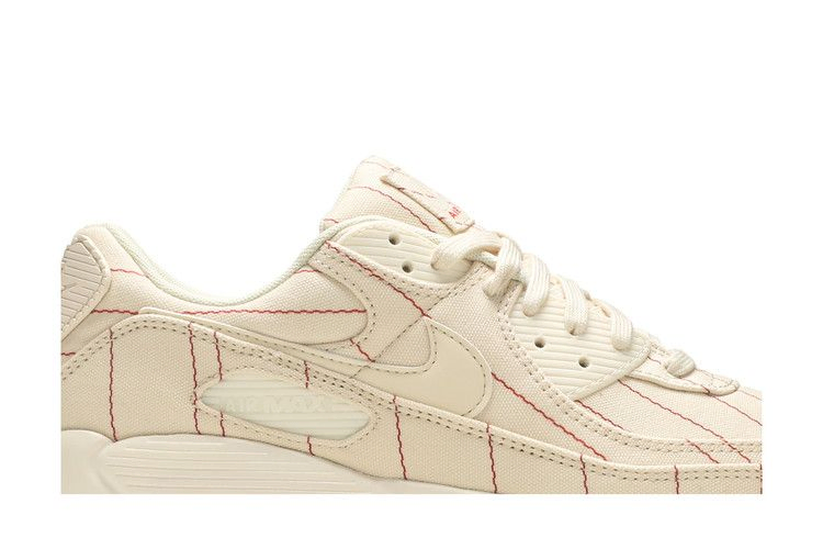 Кроссовки Nike Air Max 90 'Pinstripes - Natural Chili Red'