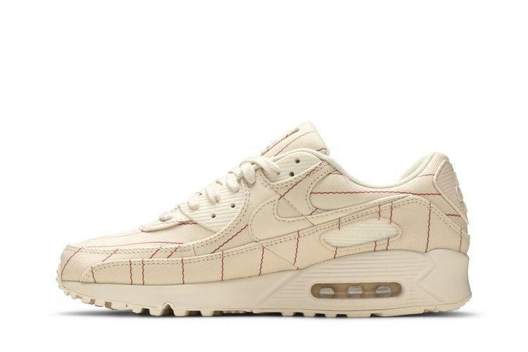 Кроссовки Nike Air Max 90 'Pinstripes - Natural Chili Red'