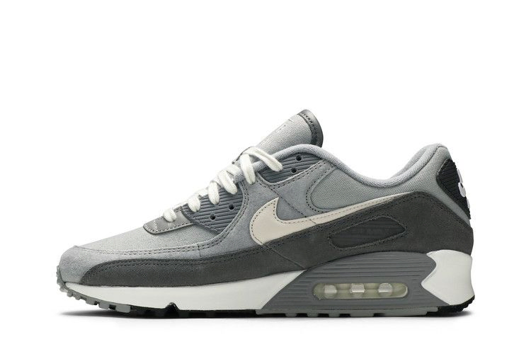 Кроссовки Nike Air Max 90 Premium 'Light Smoke Grey'