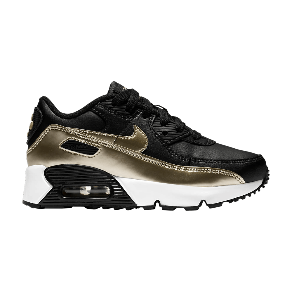 Кроссовки Nike Air Max 90 PS 'Black Metallic Gold Star'