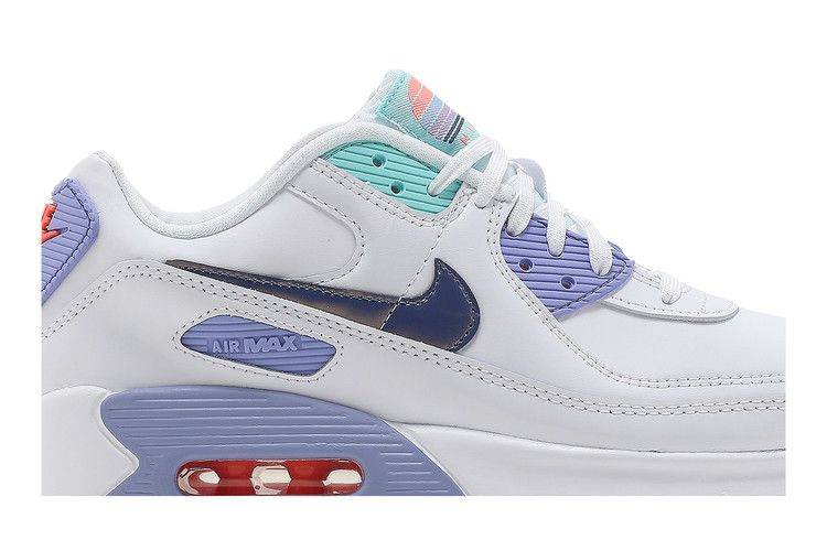 Кроссовки Nike Air Max 90 SE 2 GS 'White Dark Purple Dust'