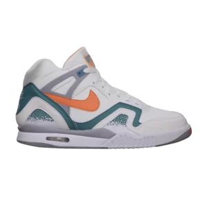 Белый/Orange Burst-Clay Blue-Flat Silver