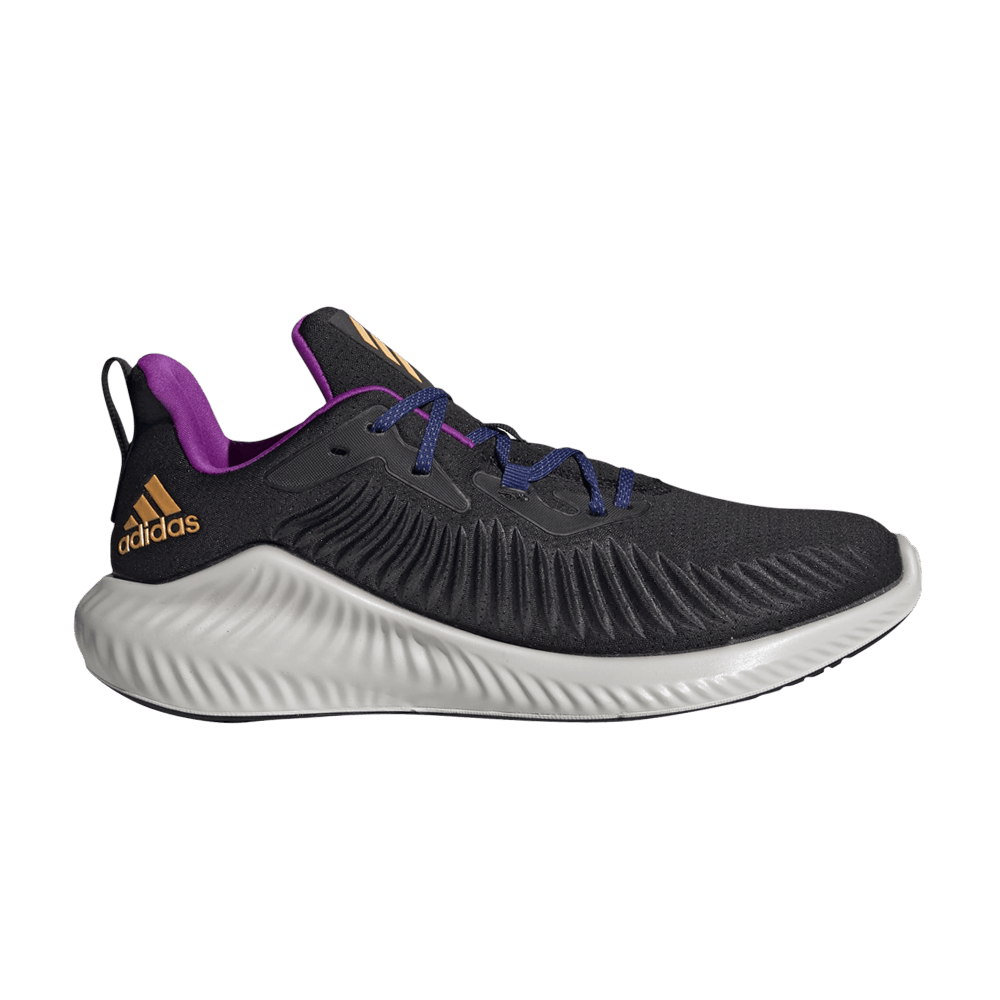 Кроссовки adidas Alphabounce+ Run EM 'Black Real Gold'