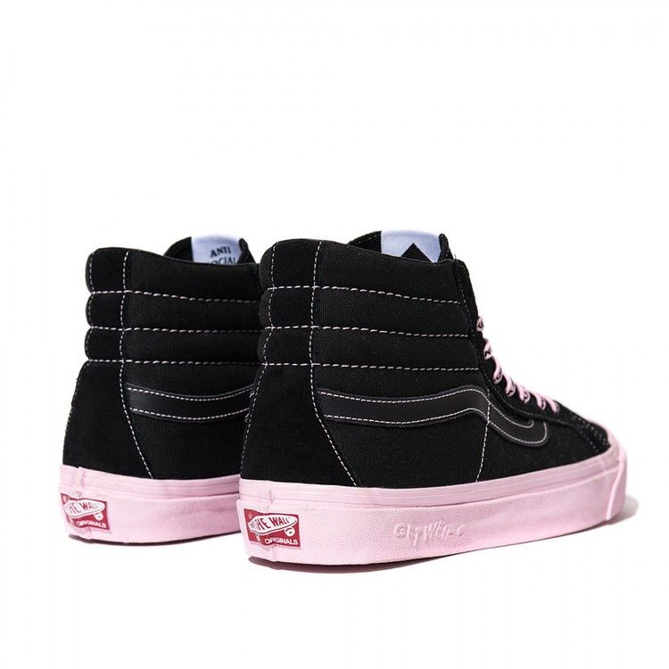 Кроссовки Vans Anti Social Social Club x Dover Street Market x Sk8-Hi 'Black'