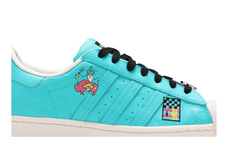 Кроссовки adidas Arizona x Superstar 'Have an Iced Day - Teal White'