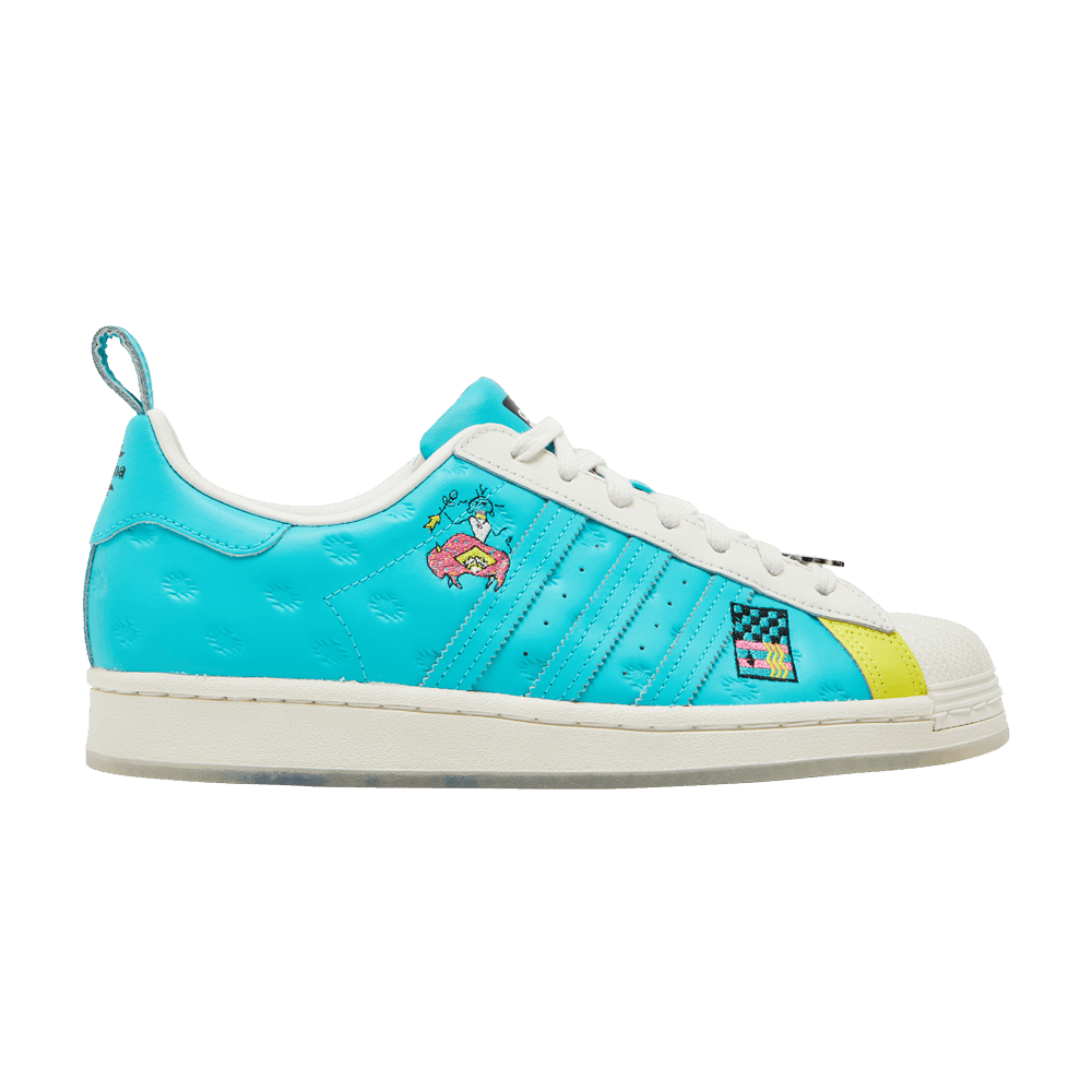 Кроссовки adidas Arizona x Superstar 'Have an Iced Day - Teal Yellow'