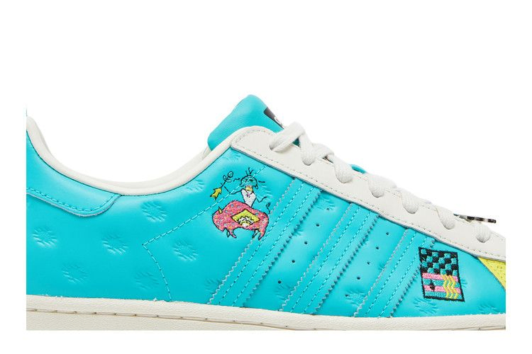 Кроссовки adidas Arizona x Superstar 'Have an Iced Day - Teal Yellow'