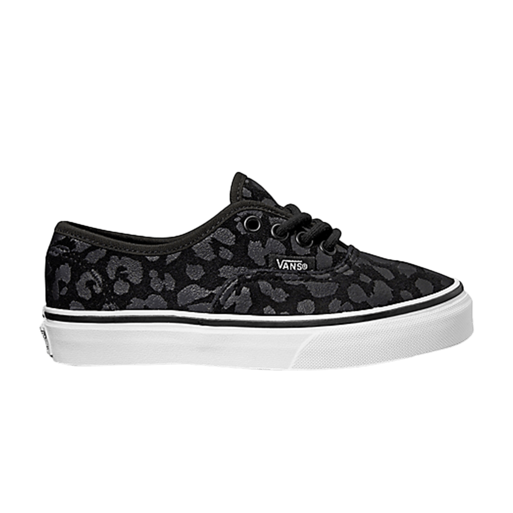 Кроссовки Vans Authentic Suede Big Kids 'Leopard'