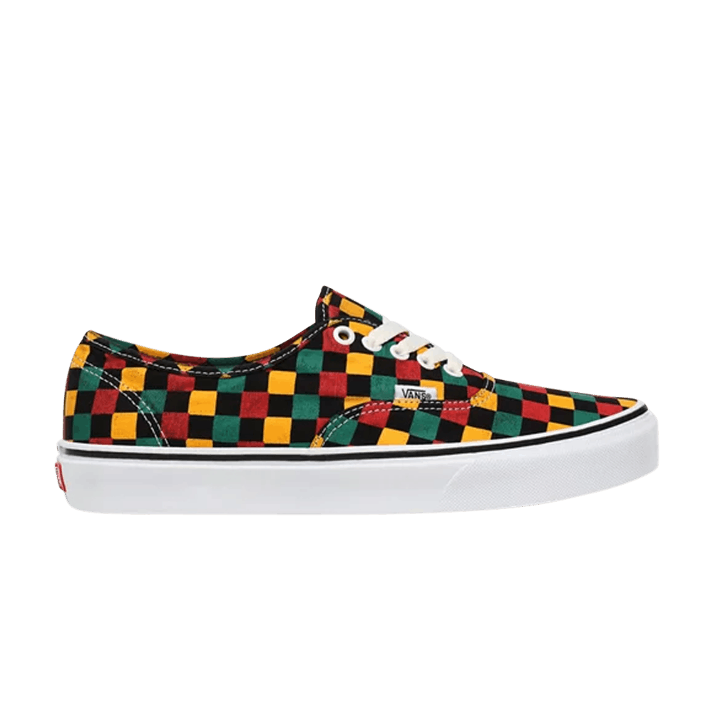 Кроссовки Vans Authentic 'Washed - Multi Checker'