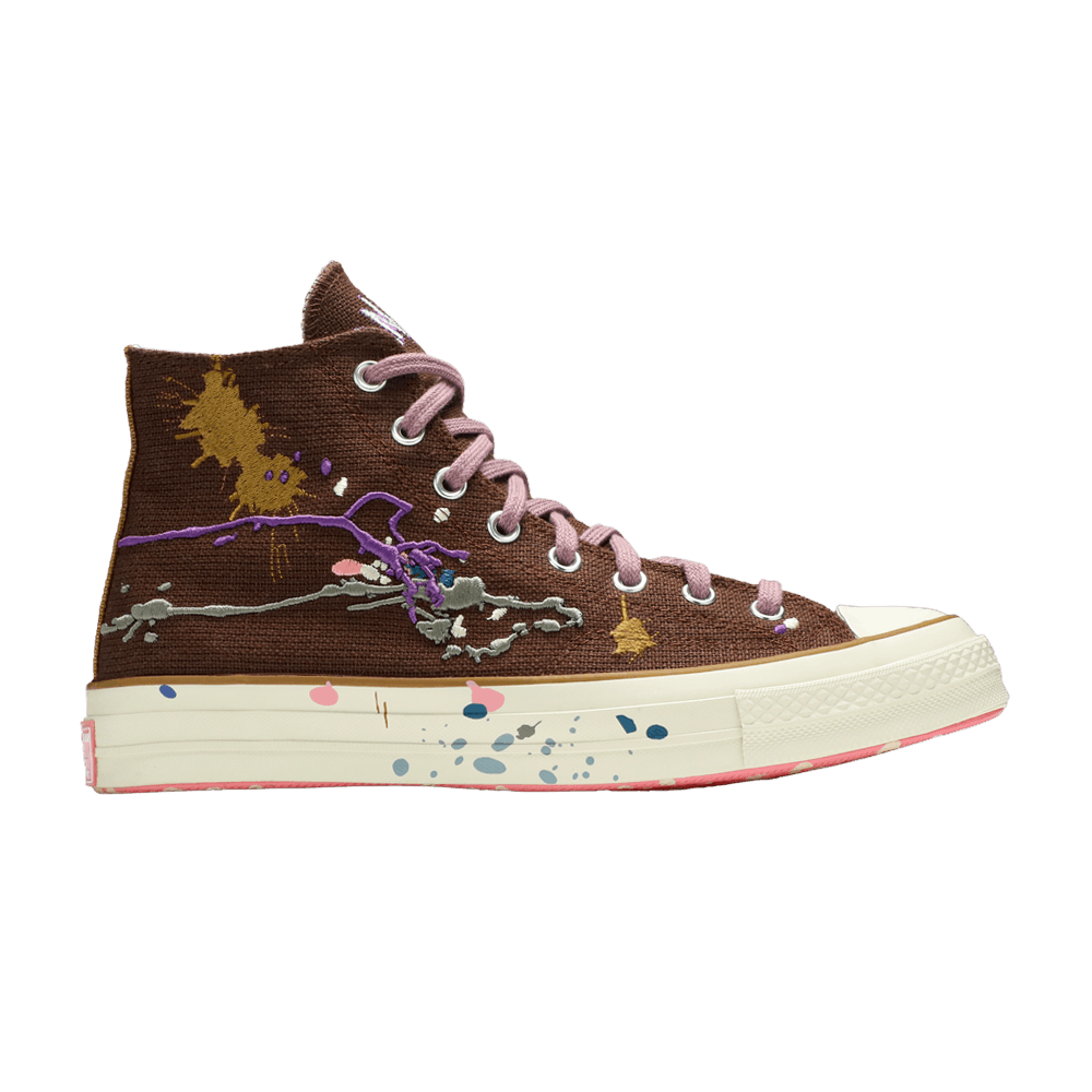 Кроссовки Converse Bandulu x Chuck 70 High 'Paint Splatter - Cappuccino Base'