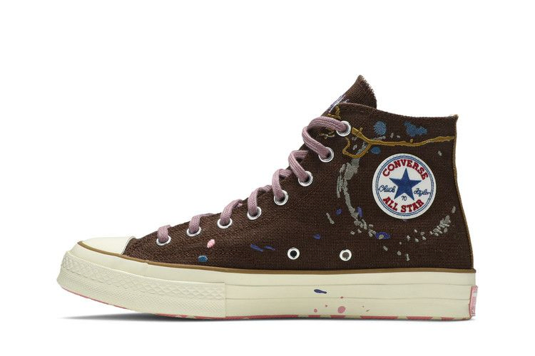 Кроссовки Converse Bandulu x Chuck 70 High 'Paint Splatter - Cappuccino Base'