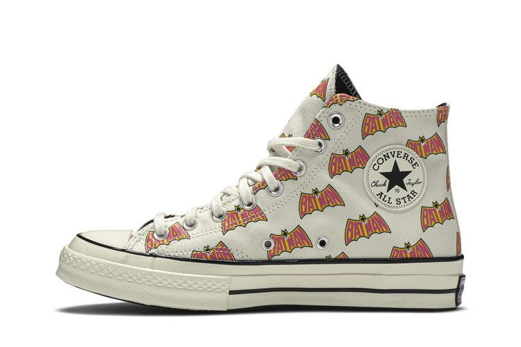 Кроссовки Converse Batman x Chuck 70 High '80th Anniversary - White'