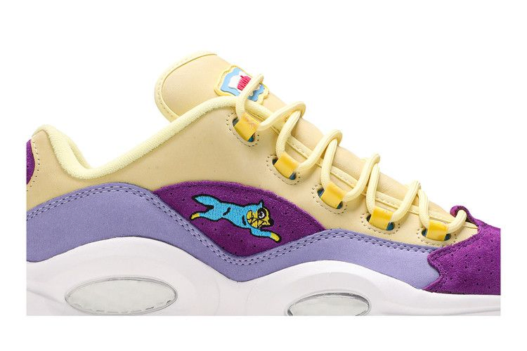 Кроссовки Reebok BBC Ice Cream x Question Low 'Yellow Lilac Glow'