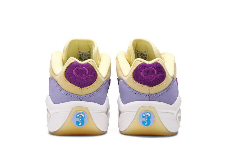 Кроссовки Reebok BBC Ice Cream x Question Low 'Yellow Lilac Glow'