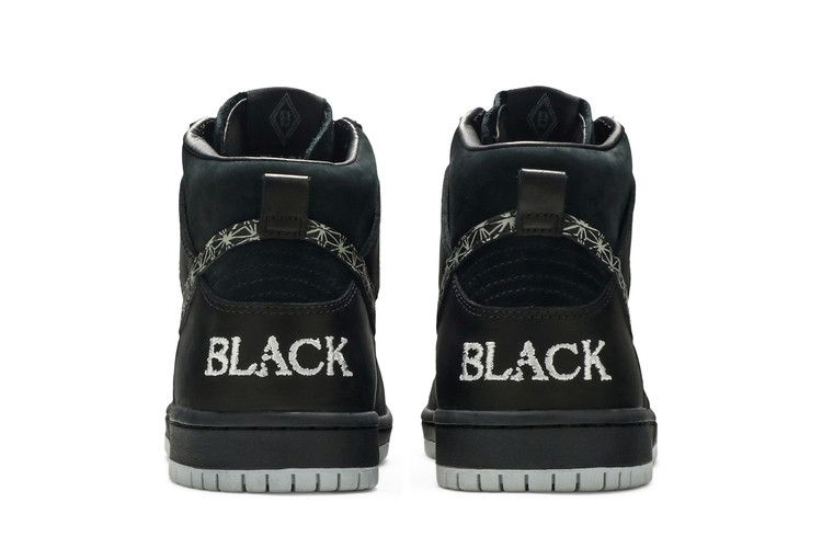 Кроссовки Nike Black Bar x SB Zoom Dunk High Pro 'Black'