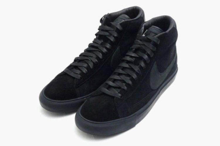 Кроссовки Nike Comme des Garçons x Blazer 'Black'